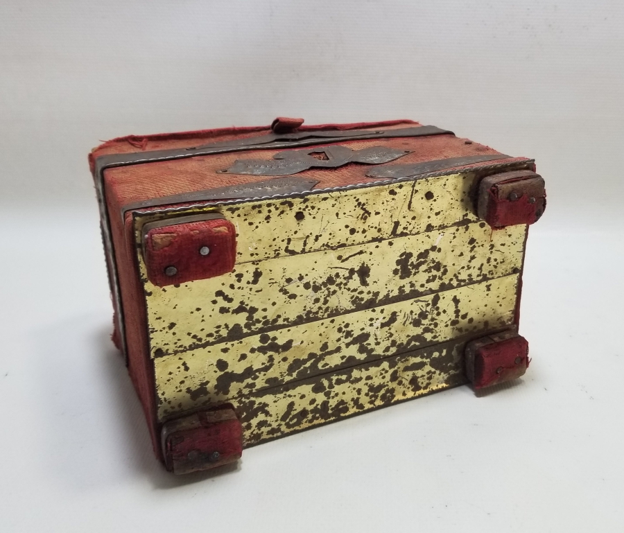 EL YAPIMI ANTİKA MÜCEVHER KUTUSU