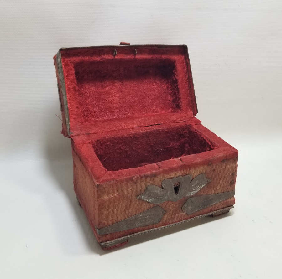 EL YAPIMI ANTİKA MÜCEVHER KUTUSU