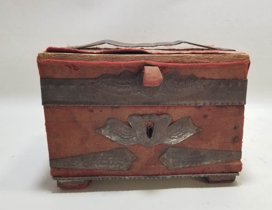 EL YAPIMI ANTİKA MÜCEVHER KUTUSU