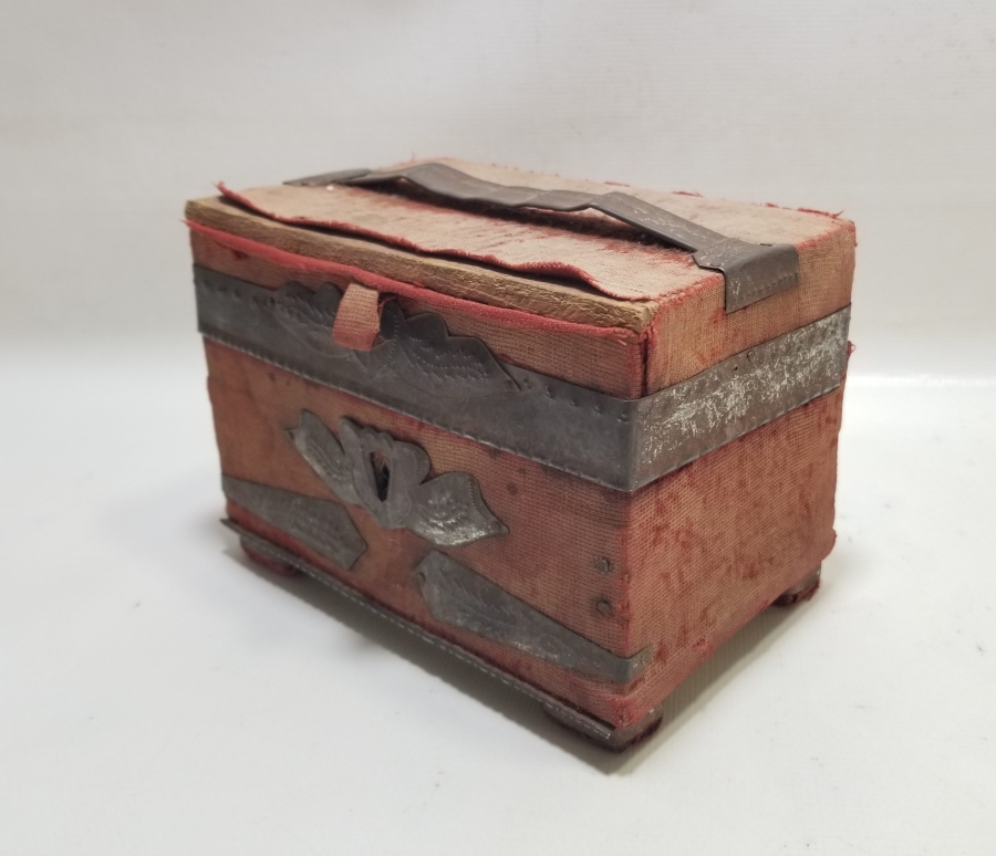 EL YAPIMI ANTİKA MÜCEVHER KUTUSU