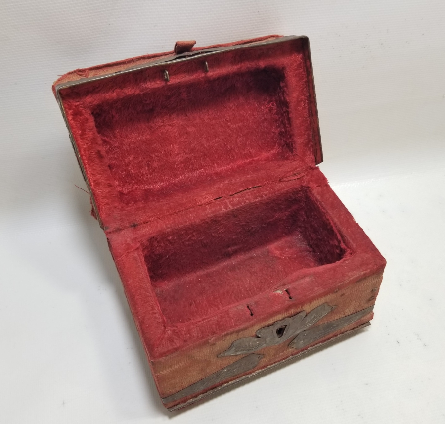 EL YAPIMI ANTİKA MÜCEVHER KUTUSU