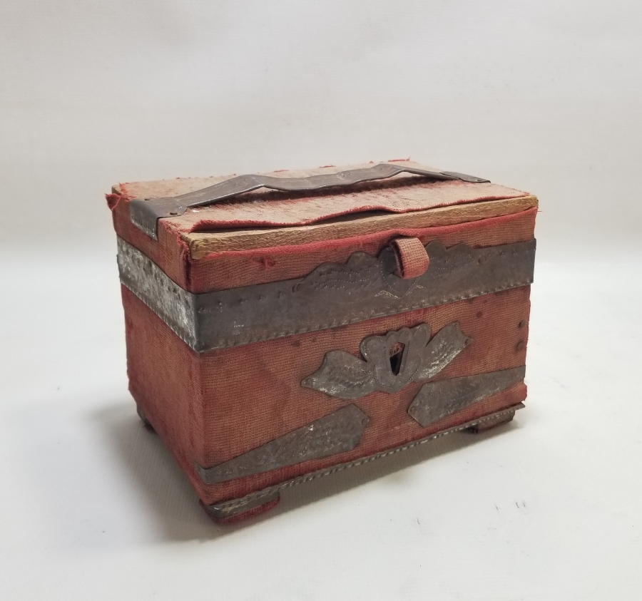 EL YAPIMI ANTİKA MÜCEVHER KUTUSU