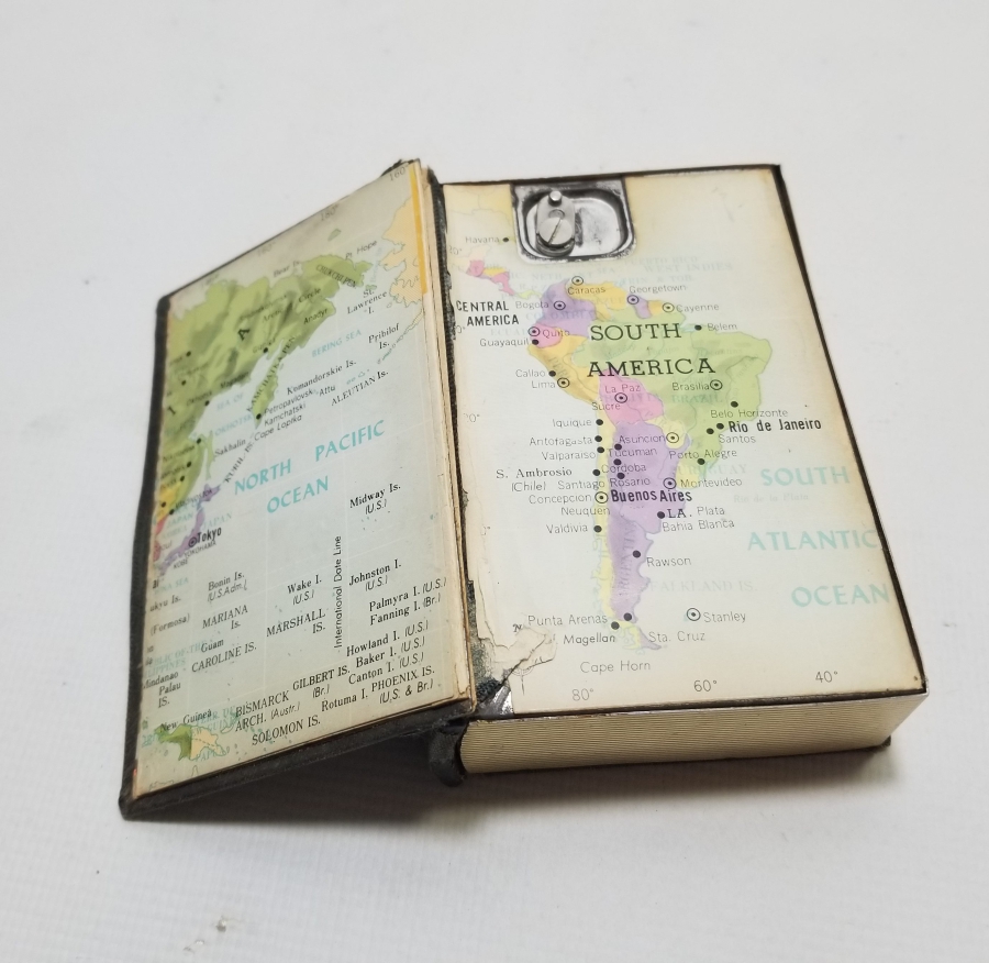 KİTAP FORMUNDA YAPILMIŞ ANTİKA ÇAKMAK