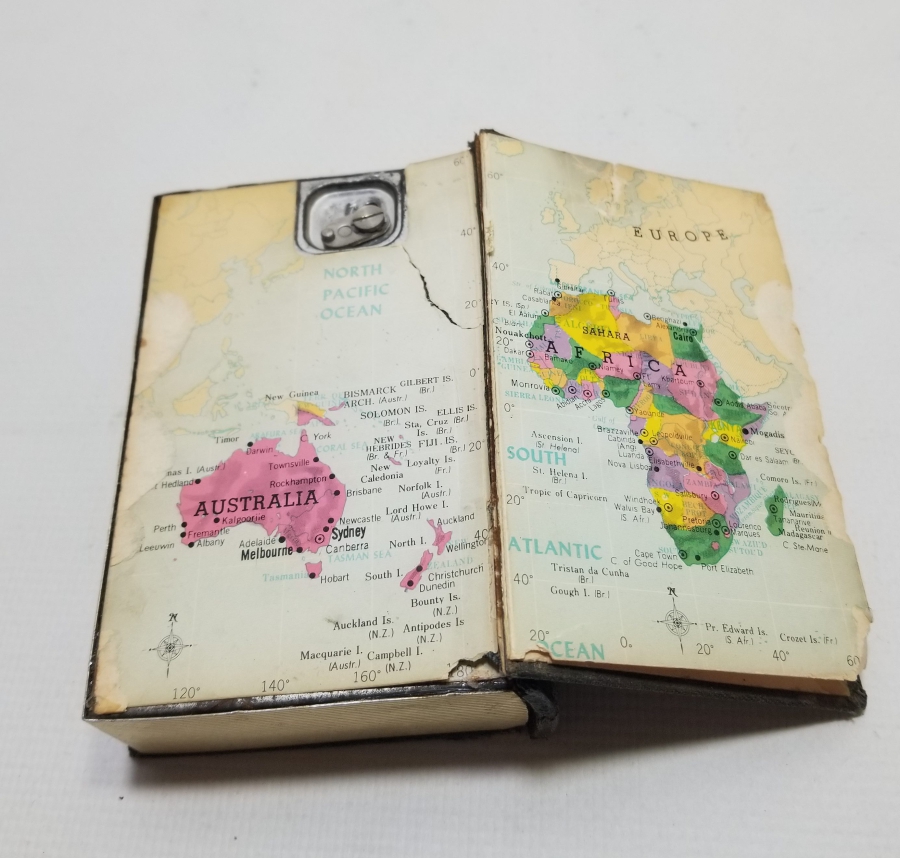 KİTAP FORMUNDA YAPILMIŞ ANTİKA ÇAKMAK