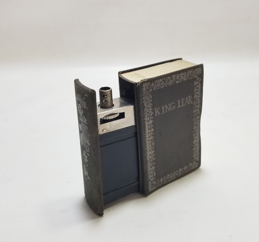 KİTAP FORMUNDA YAPILMIŞ ANTİKA ÇAKMAK