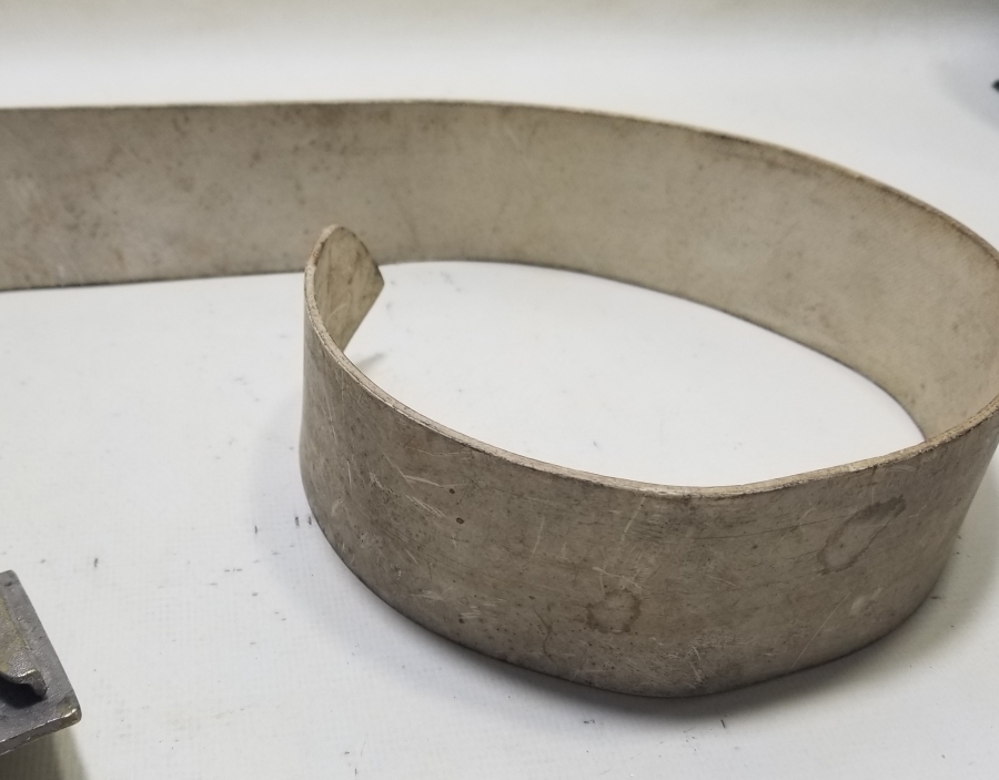 ANTİKA BAHRİYELİ SUBAY KEMERİ