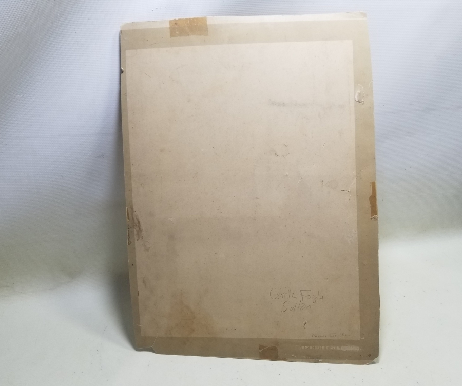 ABDÜLMECİD HAN'IN KIZINA AİT BÜYÜK BOY ORİJİNAL HANEDAN FOTOĞRAFI