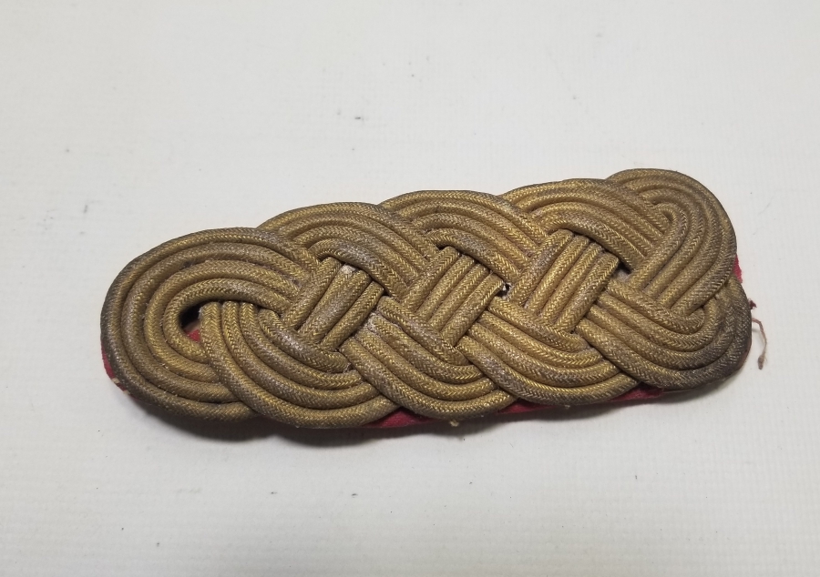 1. DÜNYA SAVAŞI DÖNEMİ OSMANLI SUBAY APOLETİ