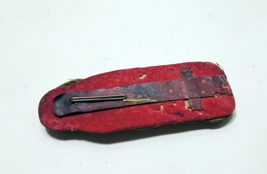 1. DÜNYA SAVAŞI DÖNEMİ OSMANLI SUBAY APOLETİ