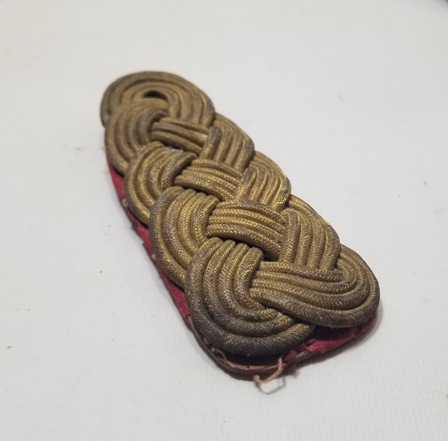 1. DÜNYA SAVAŞI DÖNEMİ OSMANLI SUBAY APOLETİ