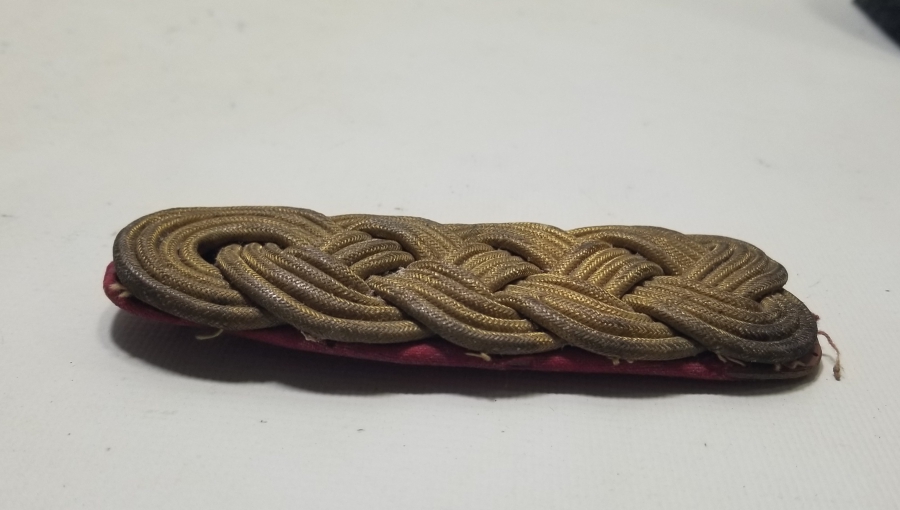 1. DÜNYA SAVAŞI DÖNEMİ OSMANLI SUBAY APOLETİ