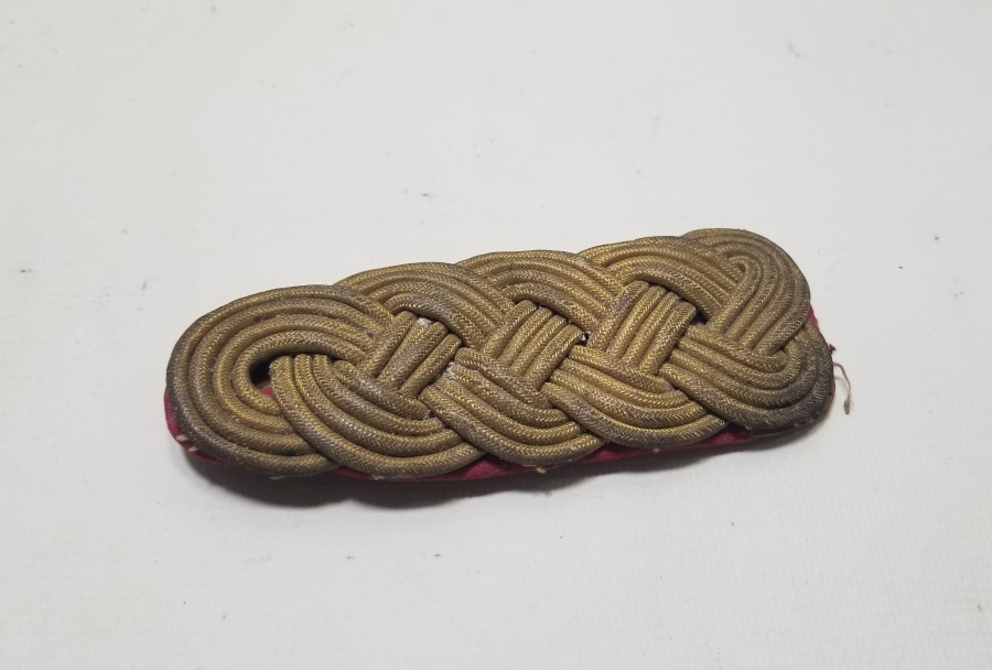 1. DÜNYA SAVAŞI DÖNEMİ OSMANLI SUBAY APOLETİ