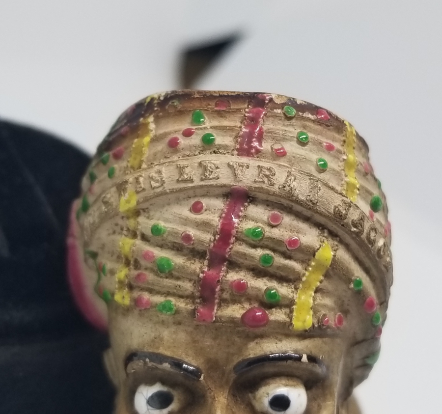 OSMANLI DÖNEMİ ORYANTALİST GÖRSELLİ EL BOYAMA NADİR PİPO