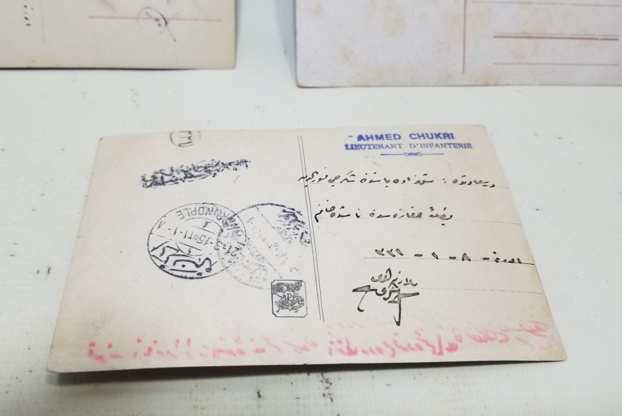 YENİBAHÇELİ ŞÜKRÜ KOLEKSİYONUNDAN OSMANLI DÖNEMİ ARKALARI YAZILI KARTPOSTAL LOTU