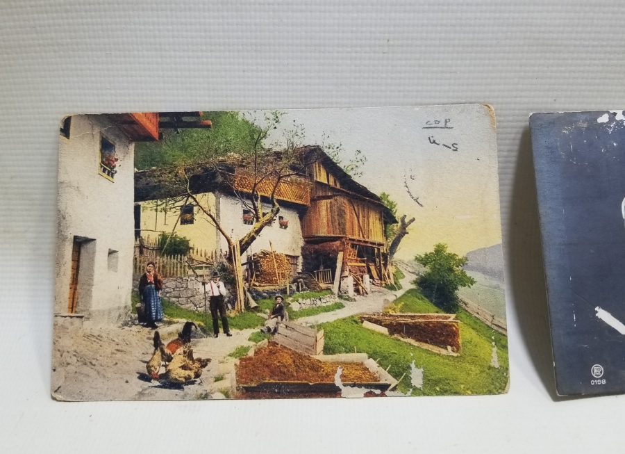 YENİBAHÇELİ ŞÜKRÜ KOLEKSİYONUNDAN OSMANLI DÖNEMİ ARKALARI YAZILI KARTPOSTAL LOTU