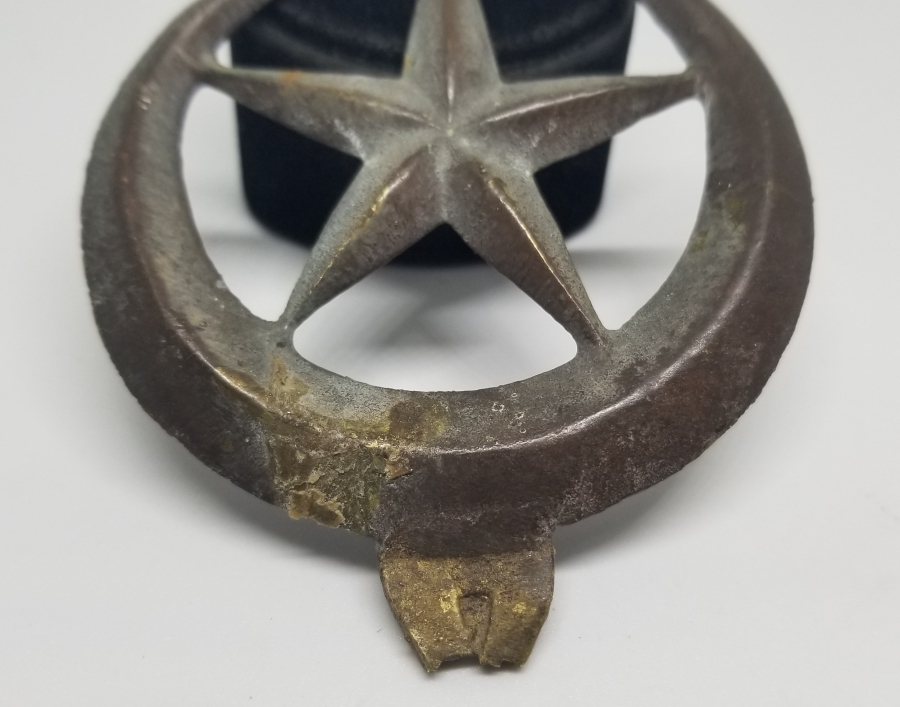 NADİR TİPTE OSMANLI DÖNEMİ BRONZ PAŞA AT ALINLIĞI