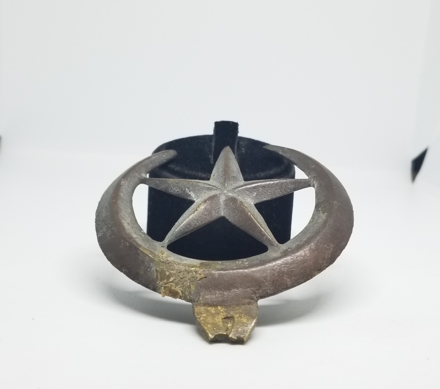 NADİR TİPTE OSMANLI DÖNEMİ BRONZ PAŞA AT ALINLIĞI