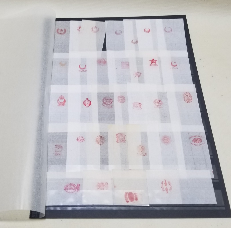 OSMANLI DÖNEMİ NADİR KAĞITLARDAN OLUŞAN NADİR HAZIR SİGARA KAĞIDI KOLEKSİYONU