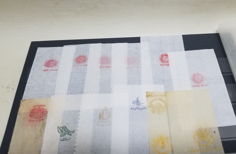 OSMANLI DÖNEMİ NADİR KAĞITLARDAN OLUŞAN NADİR HAZIR SİGARA KAĞIDI KOLEKSİYONU