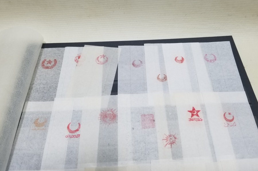 OSMANLI DÖNEMİ NADİR KAĞITLARDAN OLUŞAN NADİR HAZIR SİGARA KAĞIDI KOLEKSİYONU