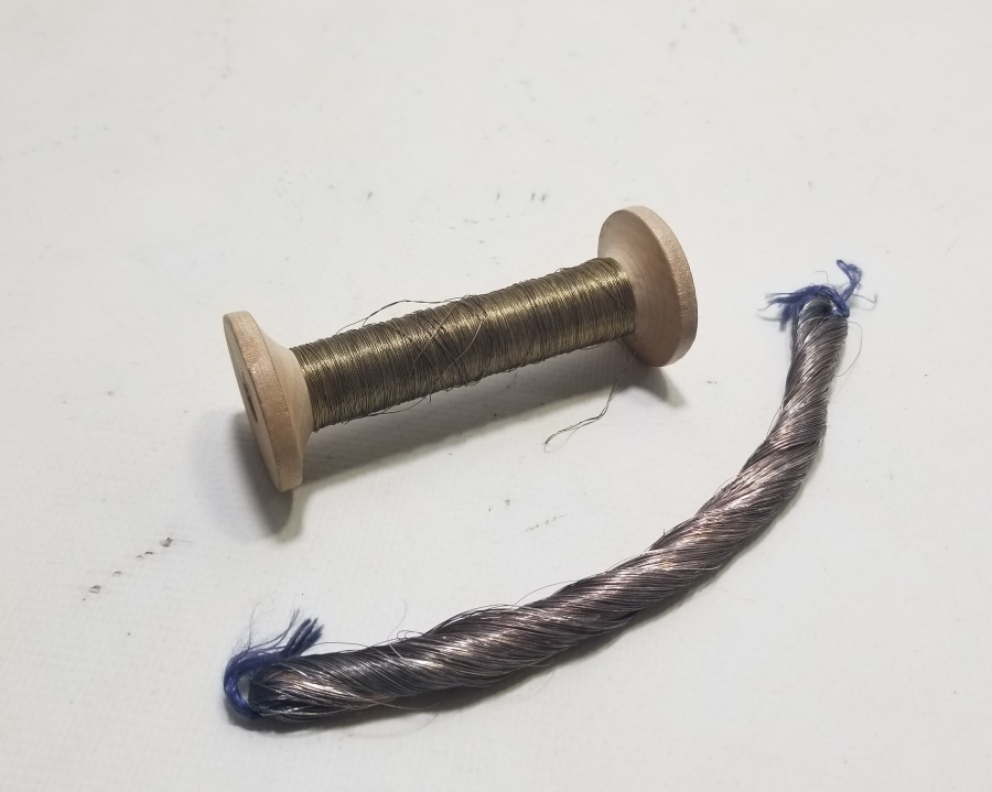 OSMANLI DÖNEMİ ORİJİNAL ÇİLE VE MAKARASINDA ALTIN VE GÜMÜŞ SIRMA