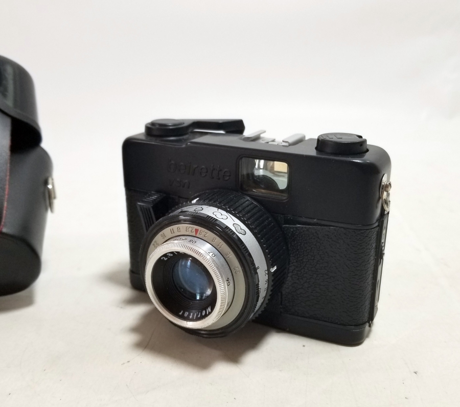 ORİJİNAL DERİ KILIFINDA BEIRETTE MARKA ANTİKA FOTOĞRAF MAKİNESİ