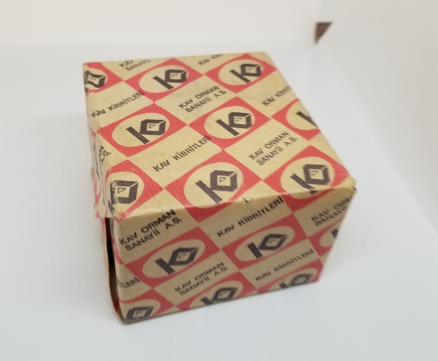 AÇILMAMIŞ PAKETİNDE ANTİKA KİBRİT