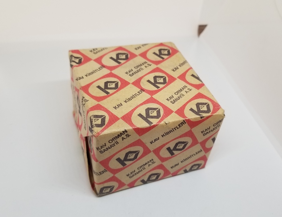 AÇILMAMIŞ PAKETİNDE ANTİKA KİBRİT