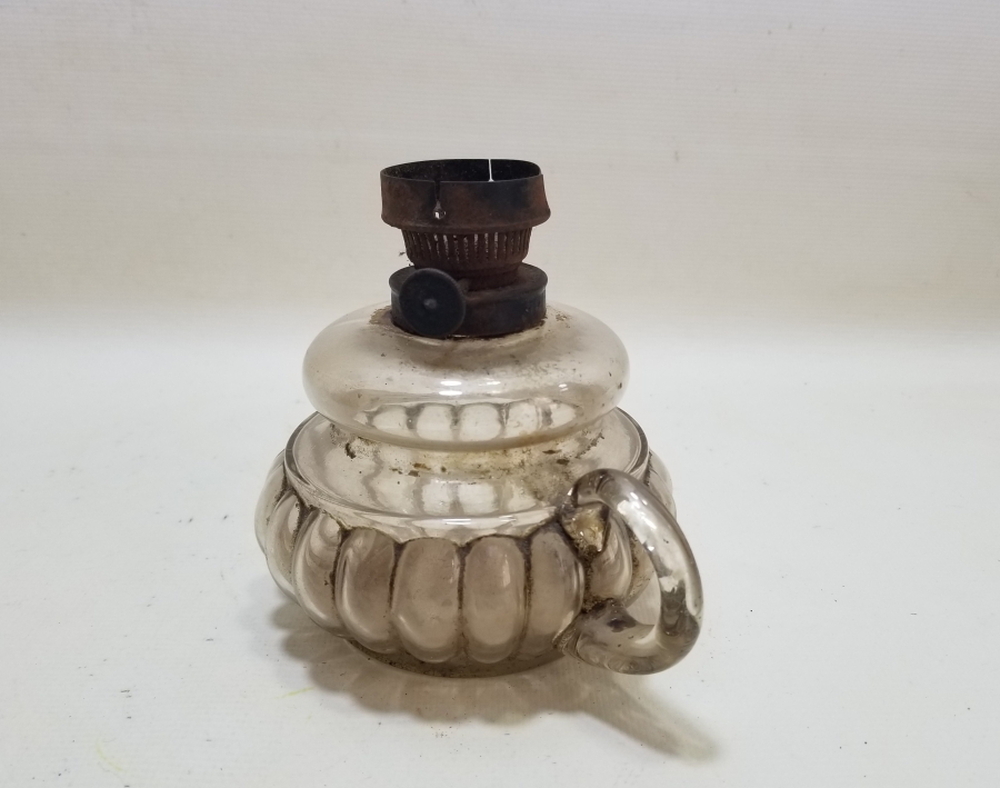 OSMANLI DÖNEMİ NADİR TİPTE TUTMAÇLI GAZ LAMBASI