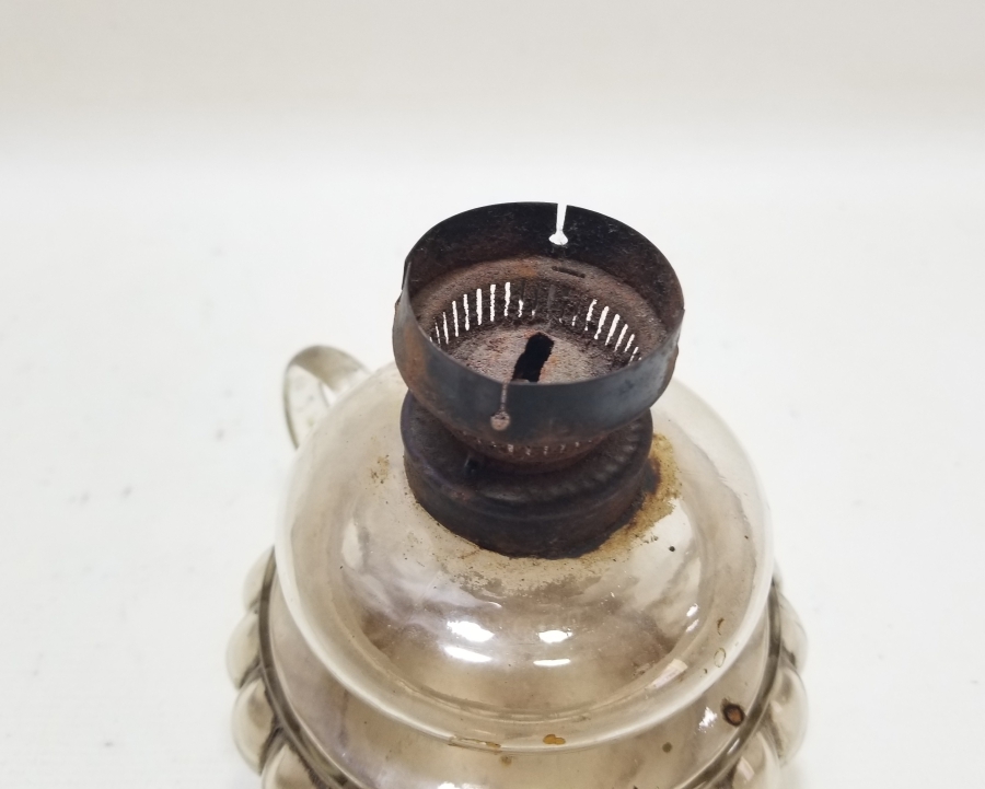 OSMANLI DÖNEMİ NADİR TİPTE TUTMAÇLI GAZ LAMBASI