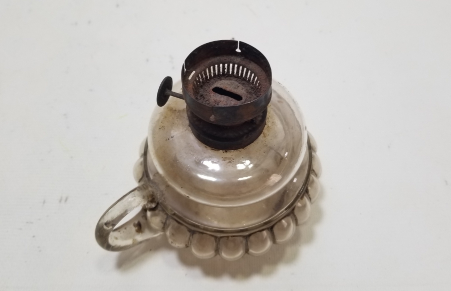 OSMANLI DÖNEMİ NADİR TİPTE TUTMAÇLI GAZ LAMBASI