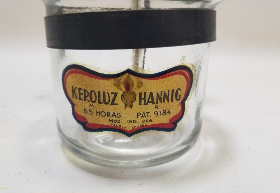 NADİR TİPTE AVRUPA YAPIMI İDARE GAZ LAMBASI