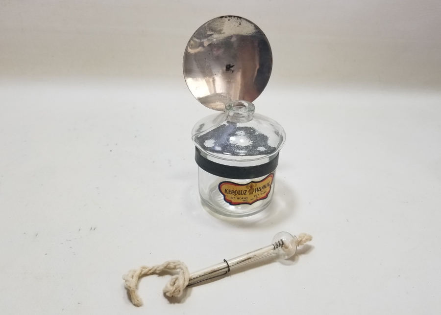 NADİR TİPTE AVRUPA YAPIMI İDARE GAZ LAMBASI