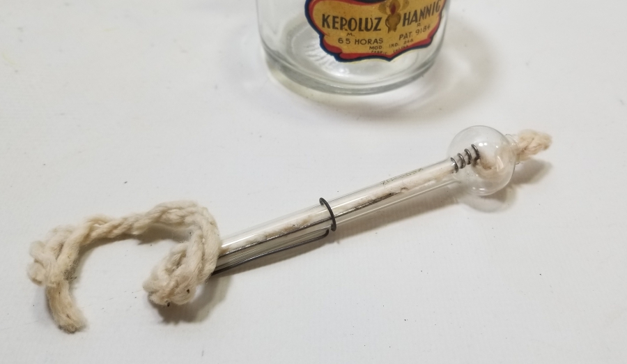 NADİR TİPTE AVRUPA YAPIMI İDARE GAZ LAMBASI