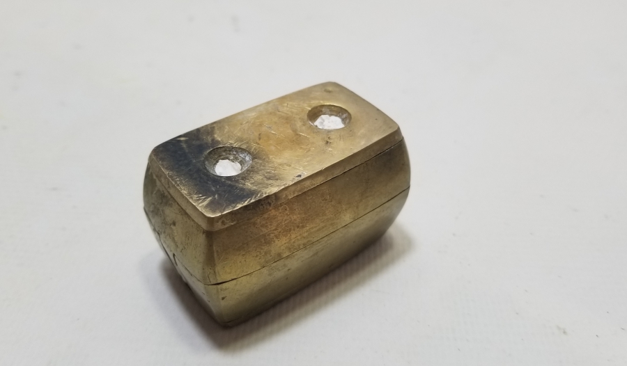 EL YAPIMI ANTİKA METAL DİŞÇİ KALIBI