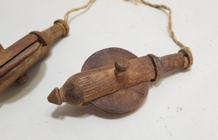 OSMANLI DÖNEMİ EL YAPIMI İKİ ADET ÇIKRIK MAKARASI