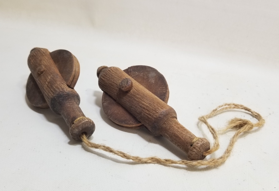 OSMANLI DÖNEMİ EL YAPIMI İKİ ADET ÇIKRIK MAKARASI