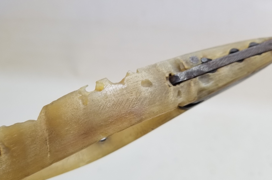 OSMANLI DÖNEMİ EL YAPIMI BOYNUZ MEKİK