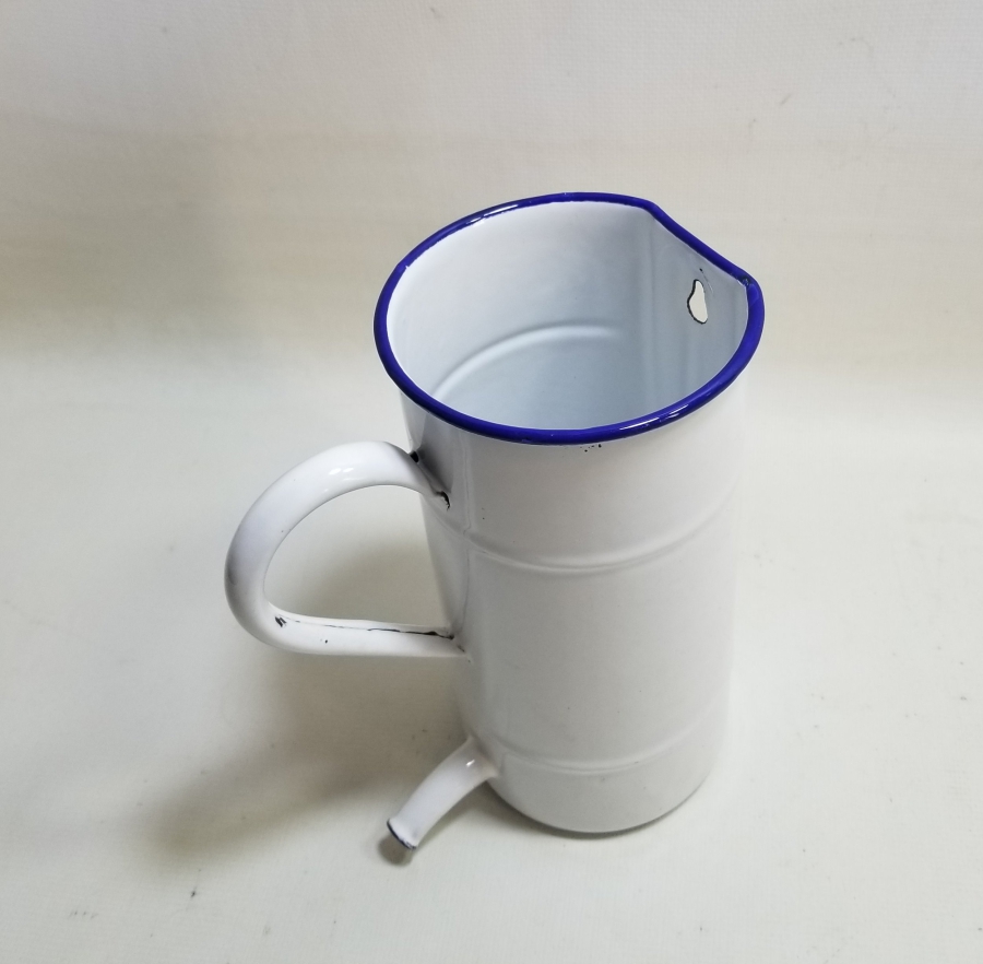 ÇİL KONDİSYONDA OSMANLI DÖNEMİ NADİR EMAYE SERUM ŞİŞESİ