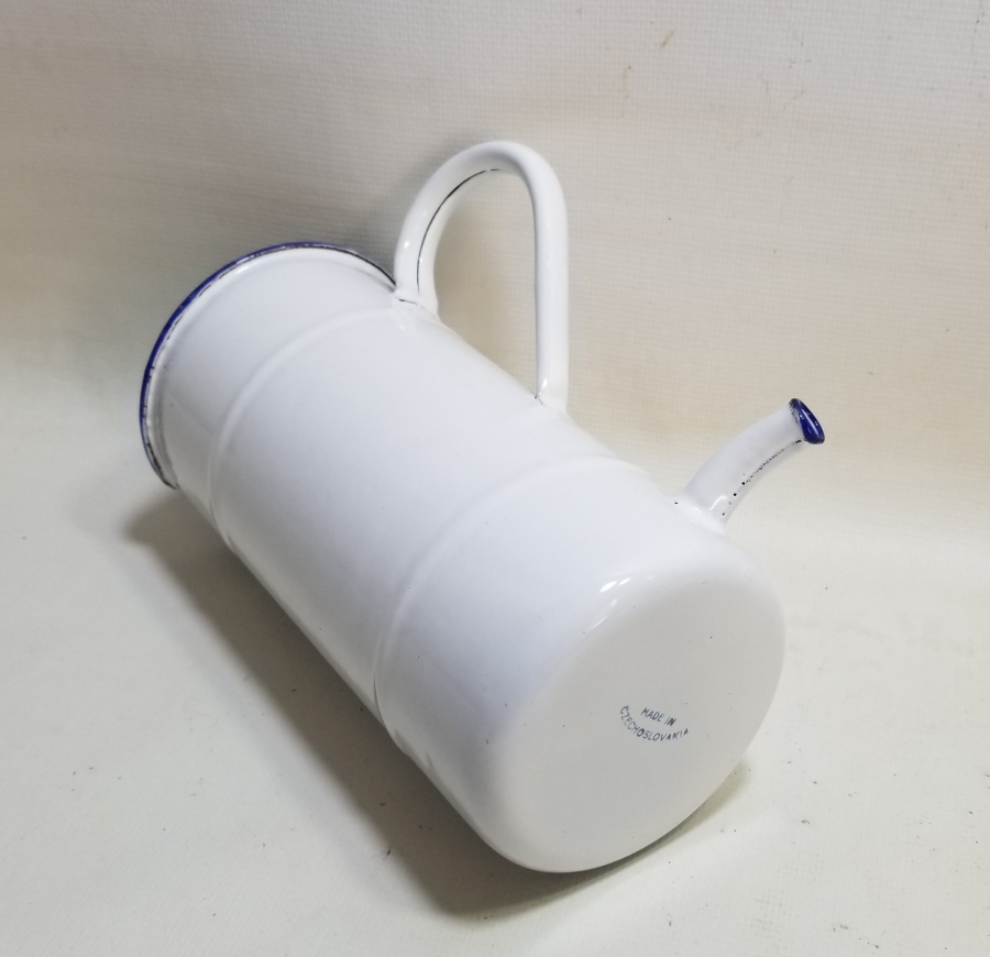 ÇİL KONDİSYONDA OSMANLI DÖNEMİ NADİR EMAYE SERUM ŞİŞESİ