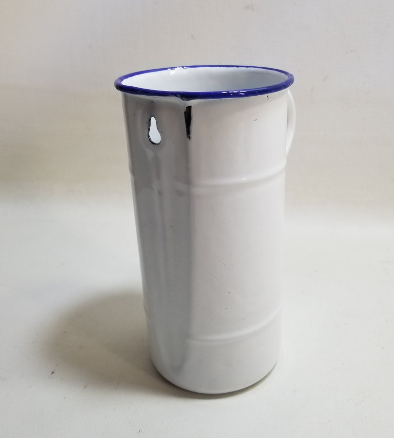 ÇİL KONDİSYONDA OSMANLI DÖNEMİ NADİR EMAYE SERUM ŞİŞESİ