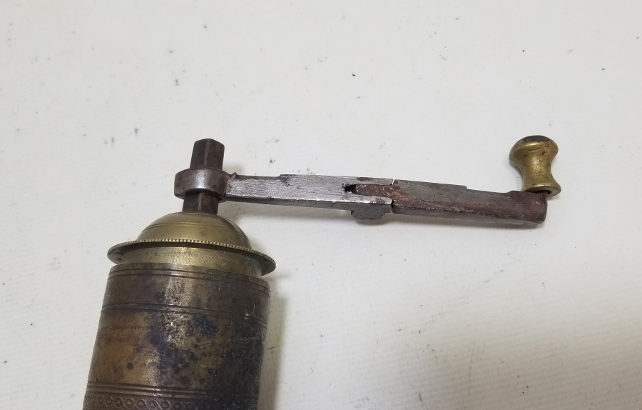 ÜZERİ USTA DAMGALI OSMANLI DÖNEMİ SÜLEYMANİYE KAHVE DEĞİRMENİ