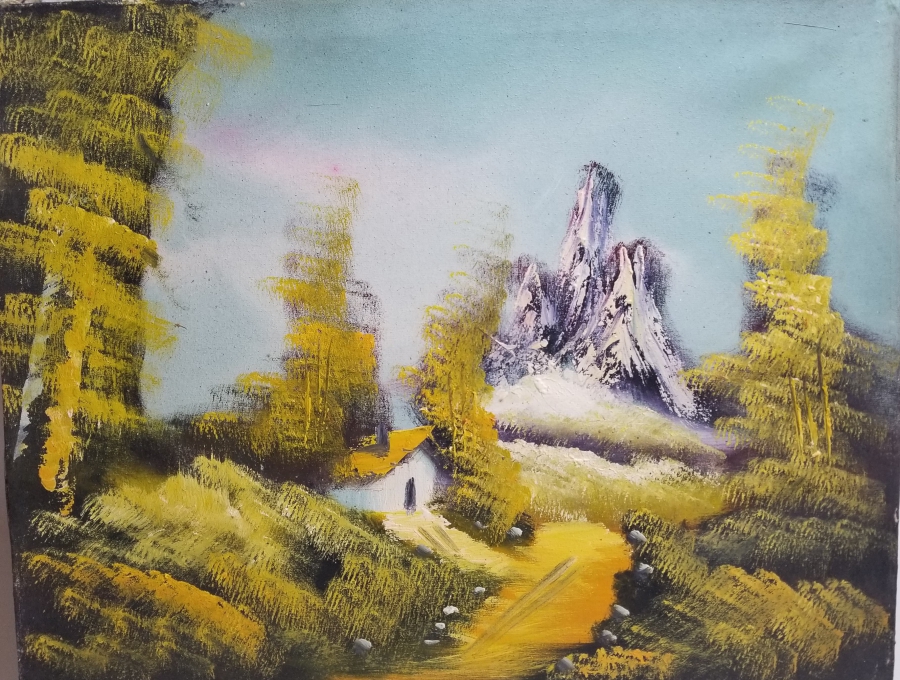 TUVAL ÜZERİ YAĞLI BOYA TABLO