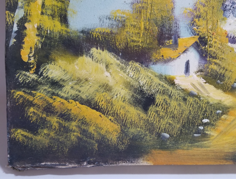 TUVAL ÜZERİ YAĞLI BOYA TABLO