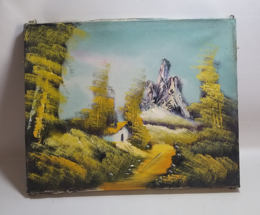 TUVAL ÜZERİ YAĞLI BOYA TABLO