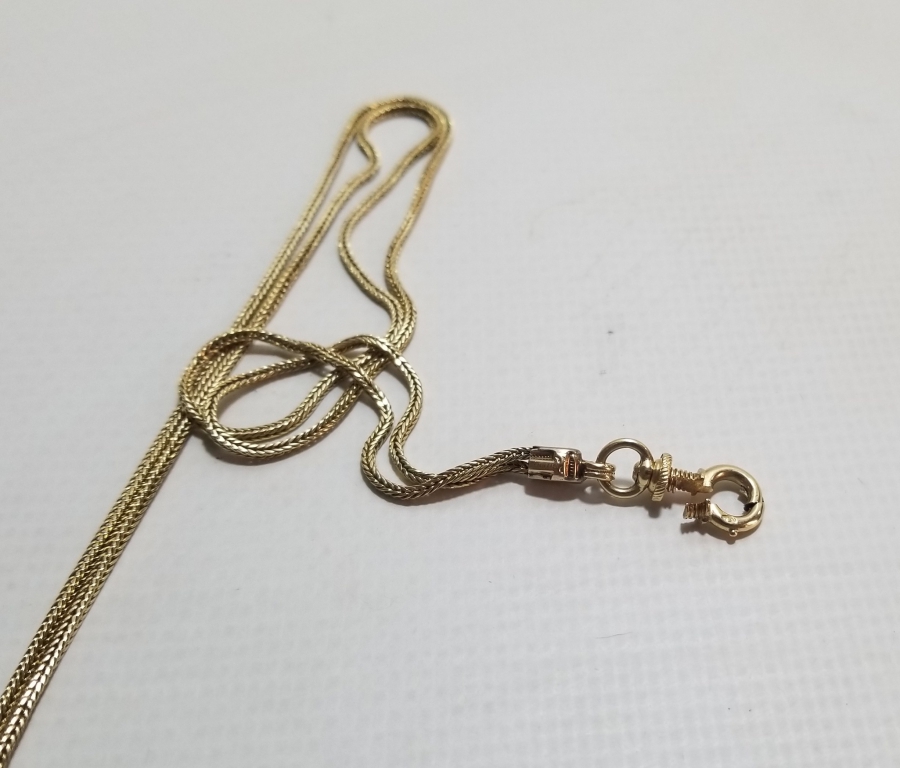 OSMANLI DÖNEMİ MİNELİ VE ELMASLI ALTIN CEP SAATİ KÖSTEĞİ