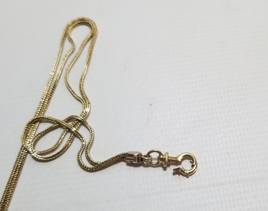 OSMANLI DÖNEMİ MİNELİ VE ELMASLI ALTIN CEP SAATİ KÖSTEĞİ