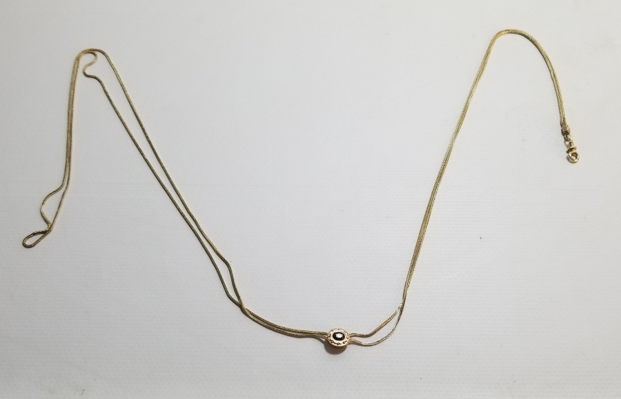 OSMANLI DÖNEMİ MİNELİ VE ELMASLI ALTIN CEP SAATİ KÖSTEĞİ