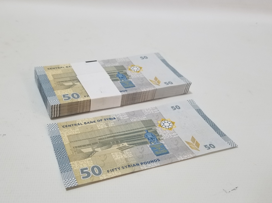 ÇİL KONDİSYONDA KULLANILMAMIŞ DESTE SURİYE PARASI