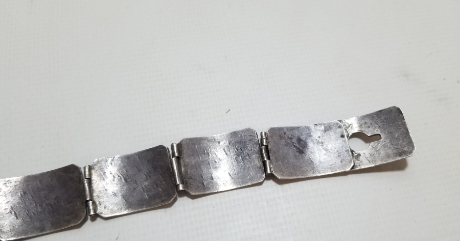 MEŞRUTİYET HATIRASI OSMANLI DÖNEMİ EL YAPIMI NADİR GÜMÜŞ BİLEKLİK